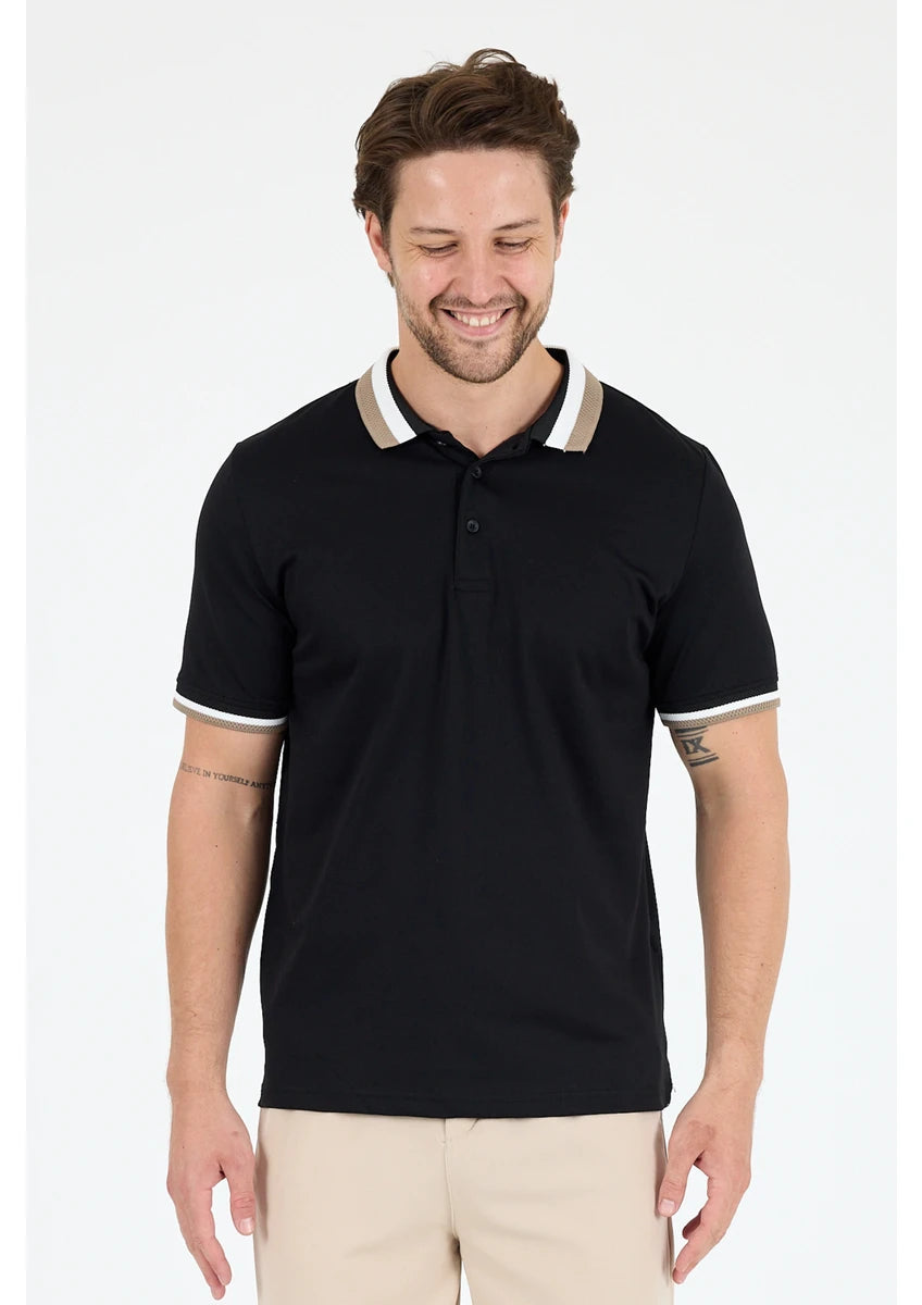 Vefa Erkek Amerikan Stil Polo Yaka T-Shirt