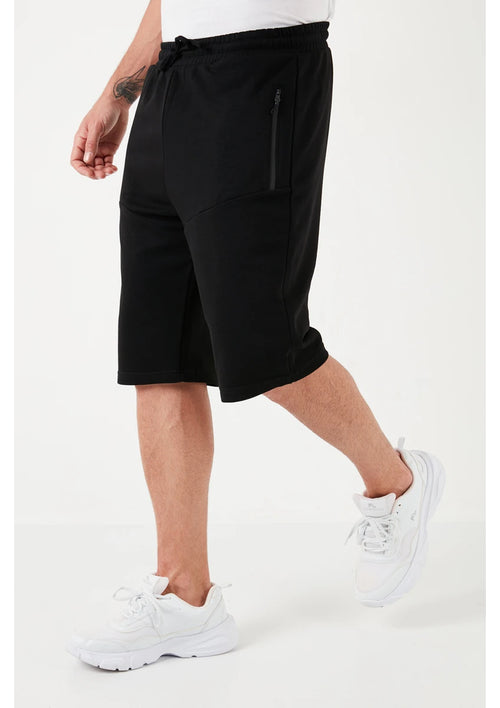 Vefa Belden Bağlamalı Pamuklu Cepli Regular Fit Short